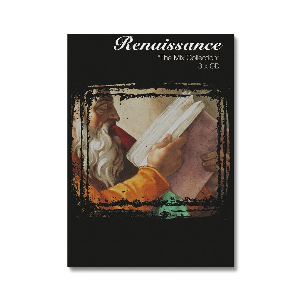 Renaissance The Mix Collection Album Cover Distressed Portrait Canvas-Renaissance DJ Shop