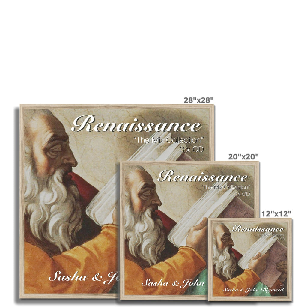 Renaissance The Mix Collection Album Cover Framed Print-Renaissance DJ Shop