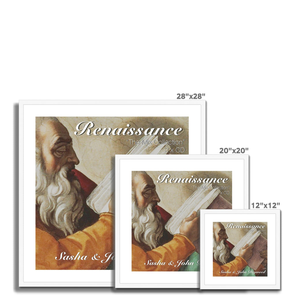 Renaissance The Mix Collection Album Cover Framed & Mounted Print-Renaissance DJ Shop