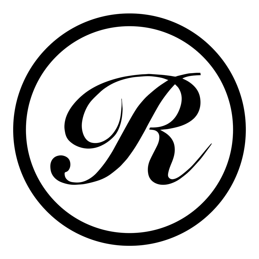 Black R Logo Insulated Stainless Steel Water Bottle-Renaissance DJ Shop