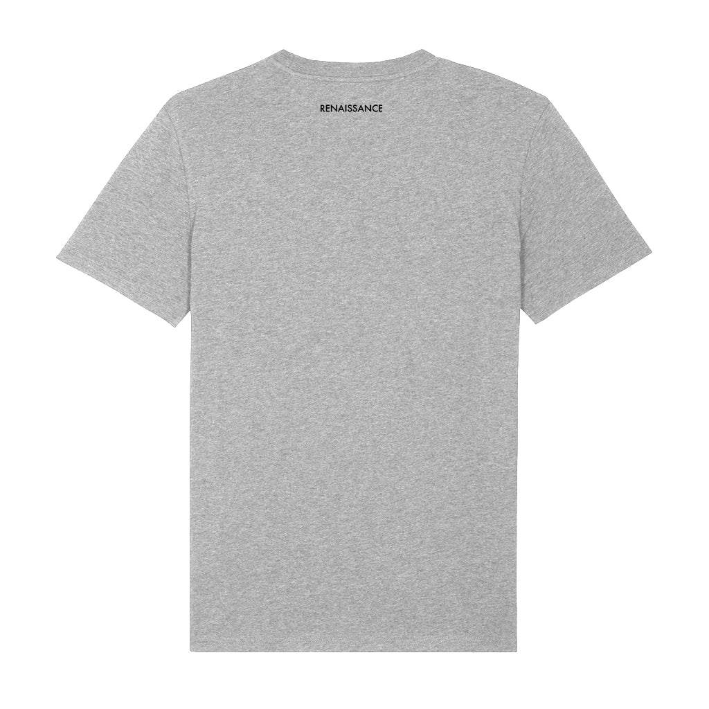 Odisea Fractal Front And Back Print Unisex Organic T-Shirt-Renaissance DJ Shop