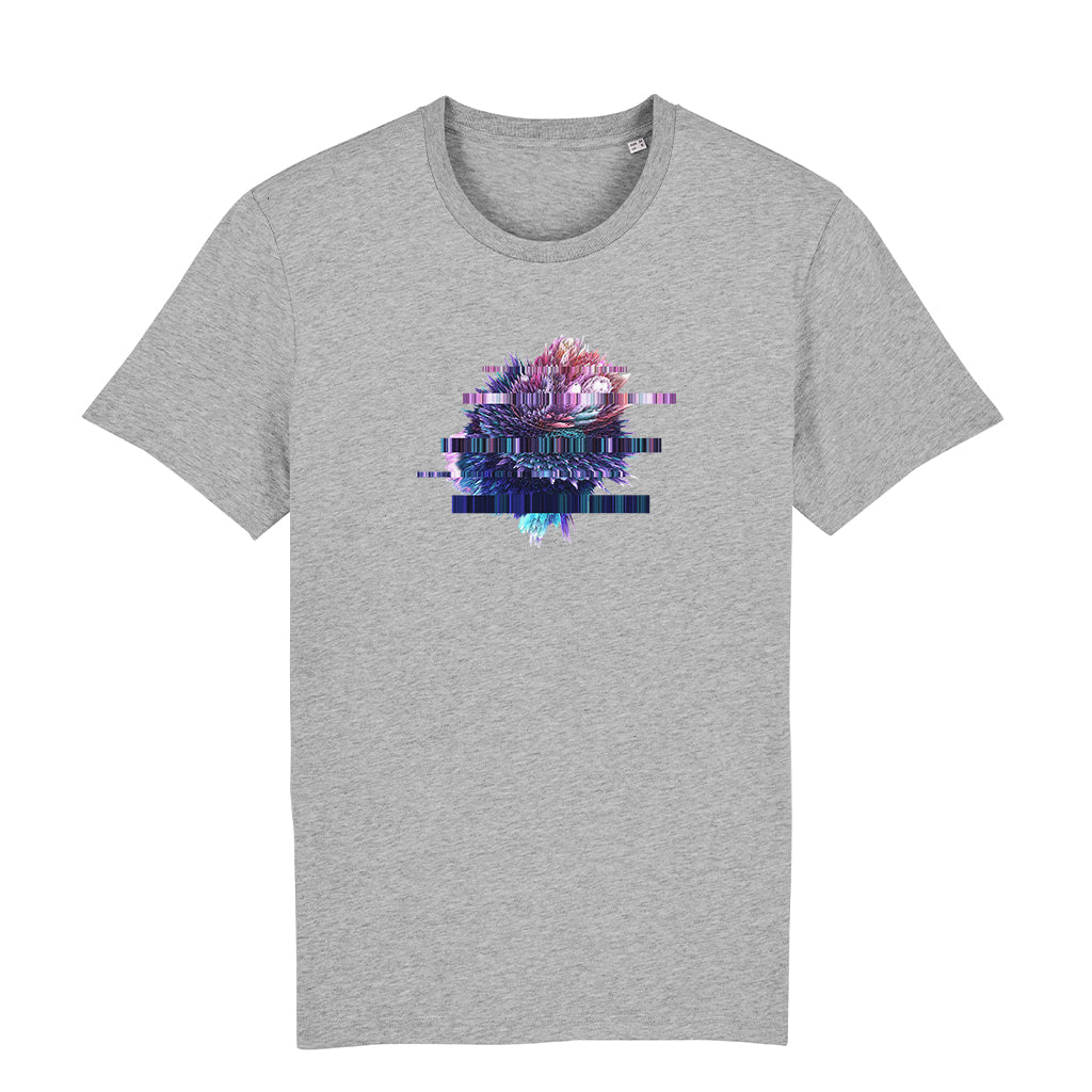 Odisea Fractal Front And Back Print Unisex Organic T-Shirt-Renaissance DJ Shop