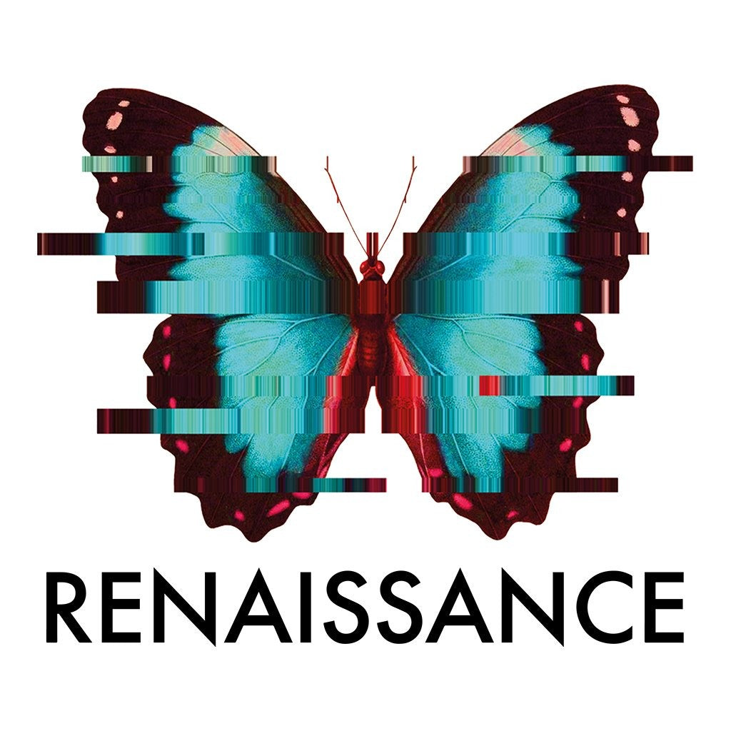 Renaissance Daytime Butterfly Beach Towel-Renaissance DJ Shop