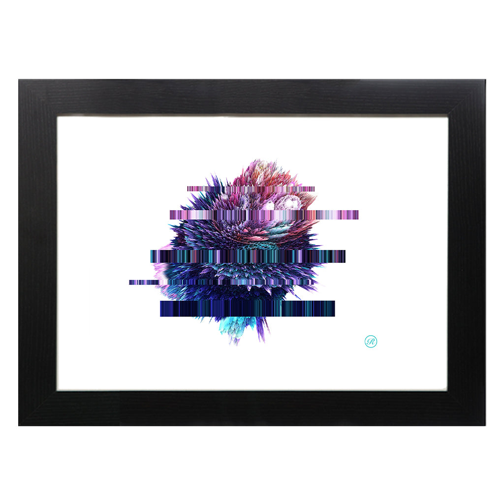 Odisea Fractal A3 Framed Print-Renaissance DJ Shop