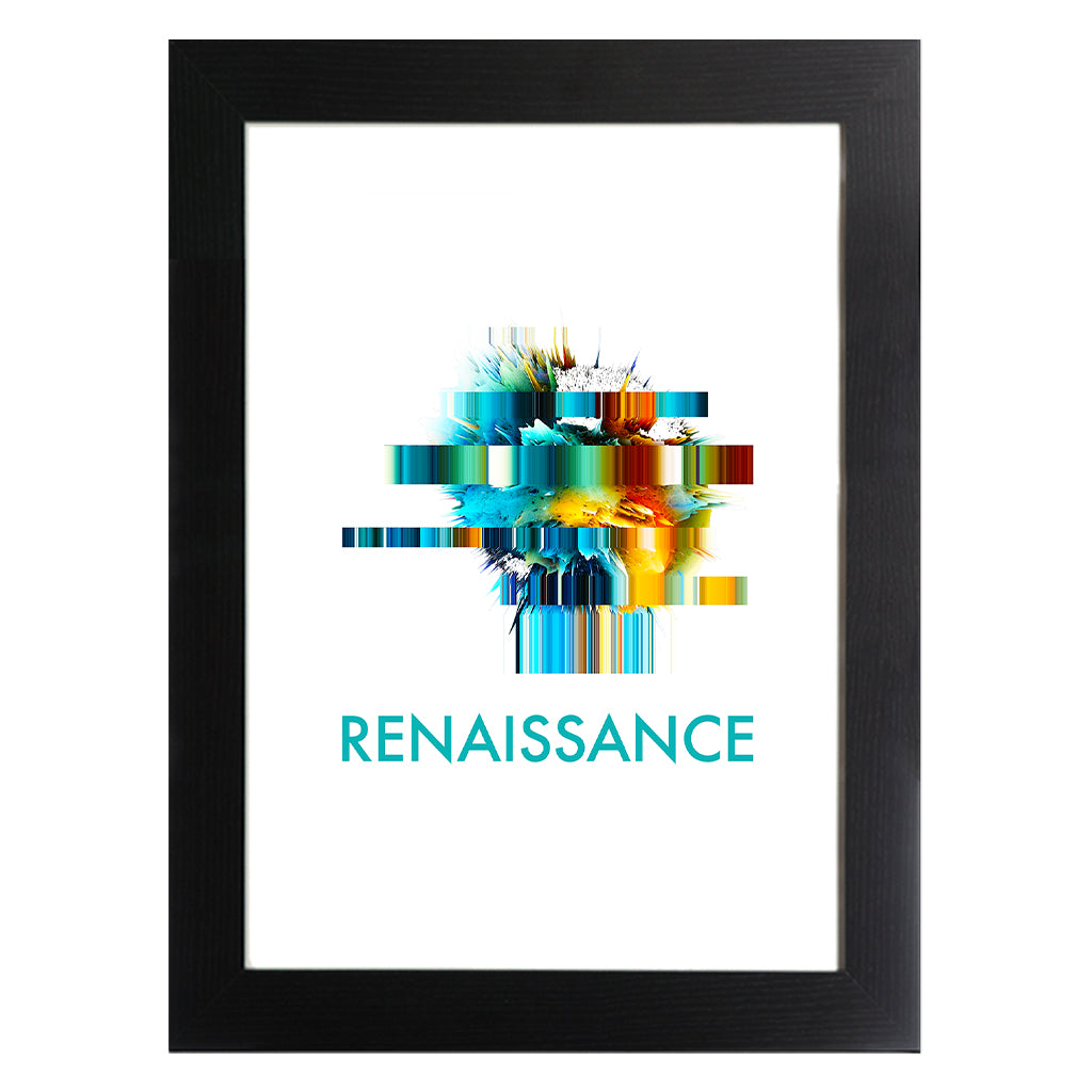 Renaissance UNDERHER Star A3 Framed Print-Renaissance DJ Shop