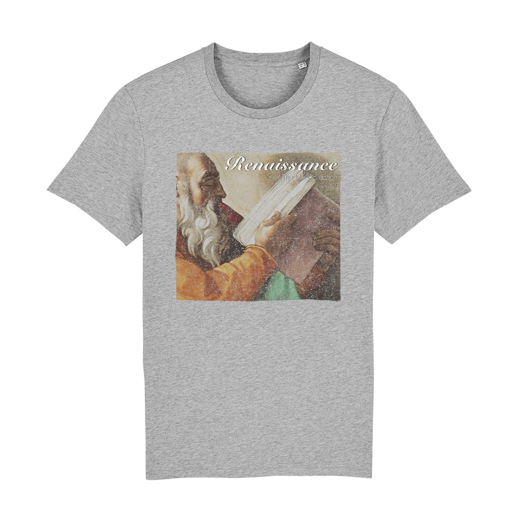 Renaissance The Mix Collection Album Cover Front And Back Print Unisex Organic T-Shirt-Renaissance DJ Shop
