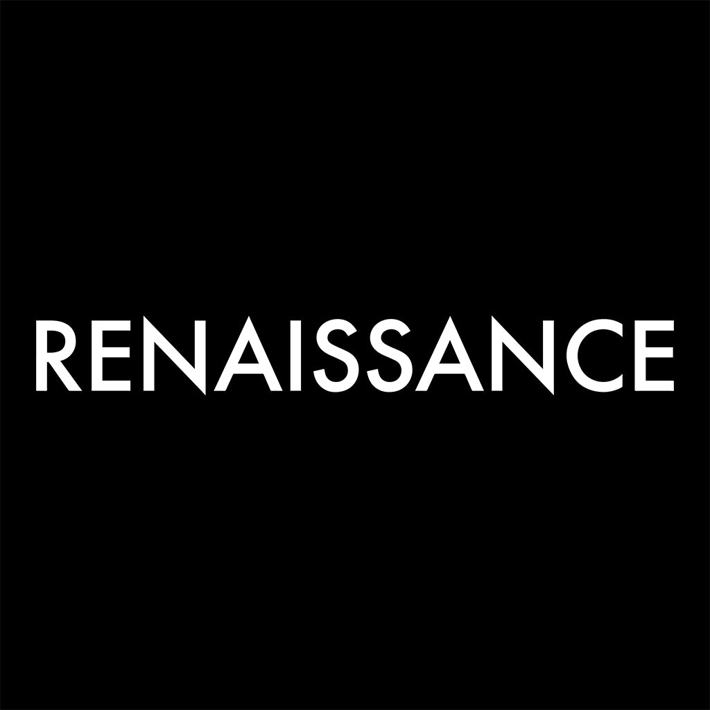White Renaissance Logo Accessory Pouch-Renaissance DJ Shop