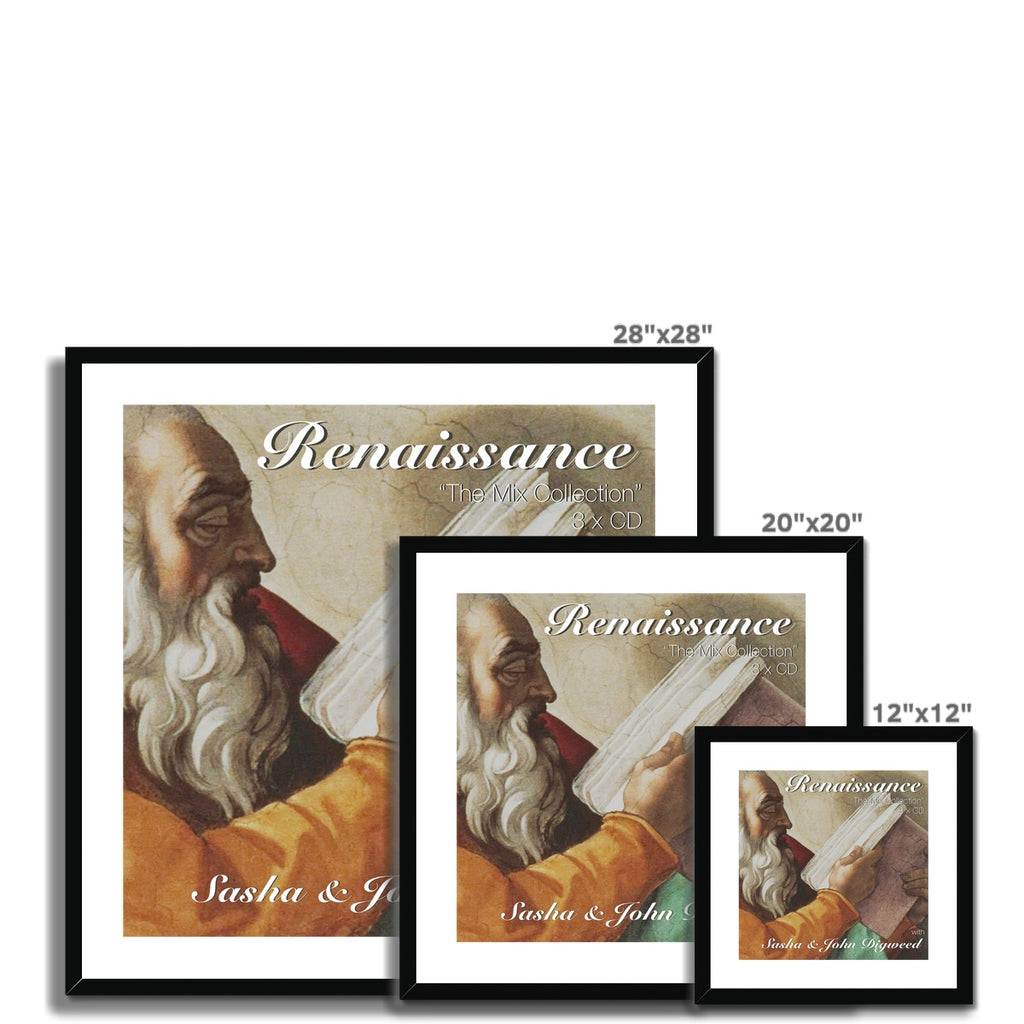 Renaissance The Mix Collection Album Cover Framed & Mounted Print-Renaissance DJ Shop